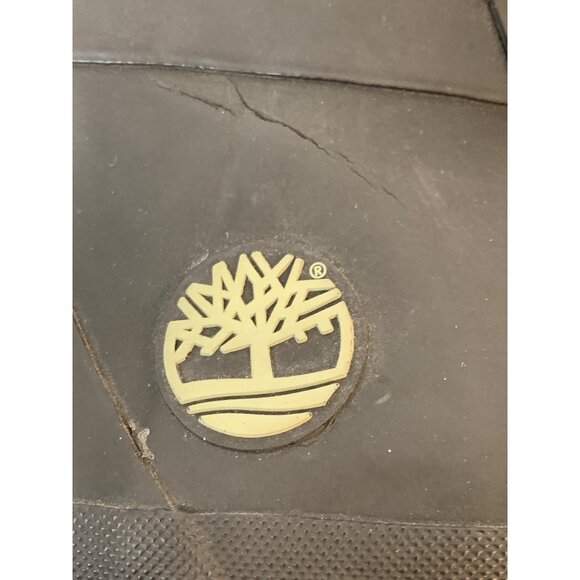 Timberland Womens Welfleet Black Rubber Tall Rain Mud Boots Size 8 B9025 - Picture 4 of 8